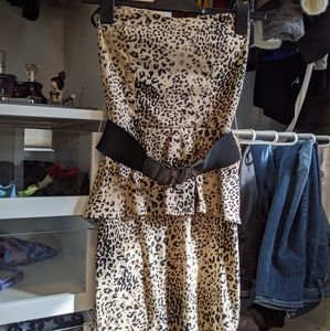 Leopard Print Guess Plenum Mini Dress